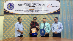 Universitas Labuhanbatu dan Bank Sumut KC Rantauprapat Teken Nota Kesepahaman