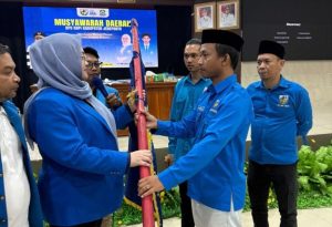Pengurus GPII Sulsel Saksikan Penyerahan Pataka oleh Hj Vonny, Abd. Fajar M Resmi Nahkodai KNPI Jeneponto